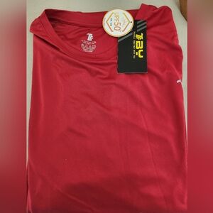 Red Men's Uv Protection Shirt